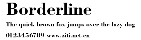 Borderline.ttf