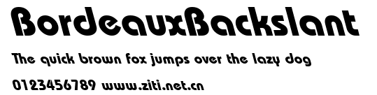 BordeauxBackslant.ttf