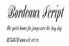 Bordeaux Script.ttf