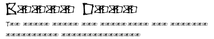 Bonez Demo.ttf