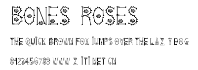 Bones  Roses.ttf