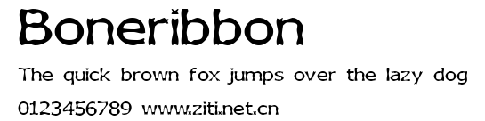 Boneribbon.ttf