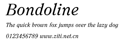 Bondoline.ttf