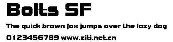 Bolts SF.ttf
