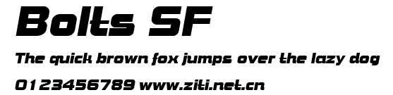 Bolts SF.ttf