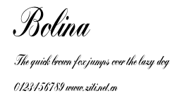 Bolina.otf