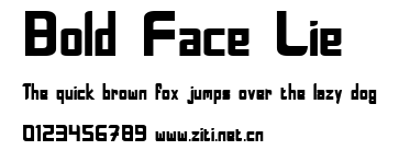 Bold Face Lie.ttf