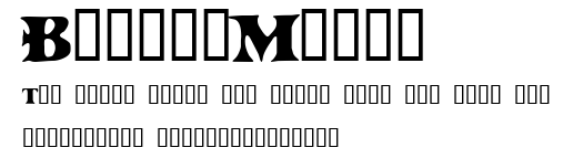 BoinkoMatic.ttf字體轉換器圖片