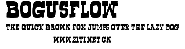 Bogusflow.ttf字體轉換器圖片