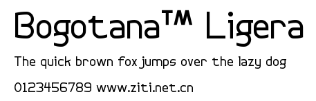 Bogotana™ Ligera.ttf