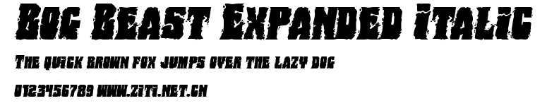 Bog Beast Expanded Italic.ttf