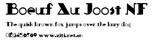 Boeuf Au Joost NF.ttf