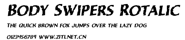 Body Swipers Rotalic.ttf