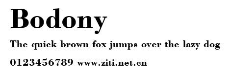 Bodony.ttf