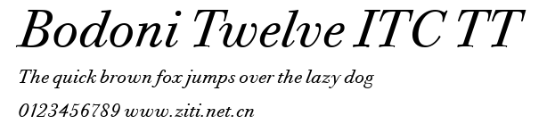 Bodoni Twelve ITC TT.ttf