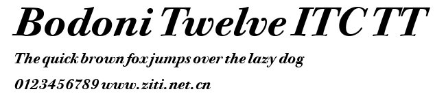 Bodoni Twelve ITC TT.ttf