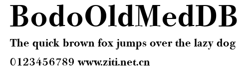 BodoOldMedDB.ttf字體轉換器圖片