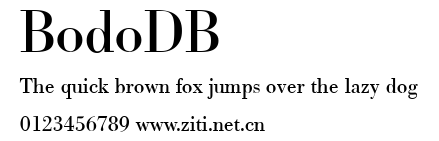 BodoDB.ttf字體轉換器圖片