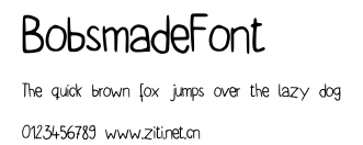BobsmadeFont.ttf