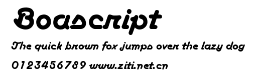 Boascript.ttf