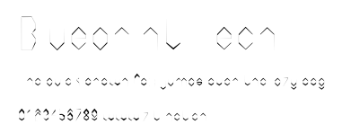 Blueprint Tech.ttf字體轉換器圖片