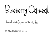Blueberry Oatmeal.ttf