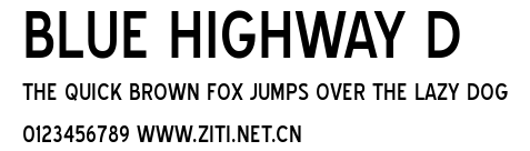 Blue Highway D.ttf