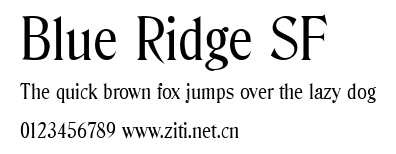 Blue Ridge SF.ttf