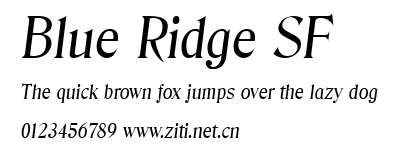 Blue Ridge SF.ttf