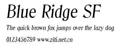 Blue Ridge SF.ttf