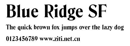 Blue Ridge SF.ttf