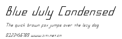 Blue July Condensed.ttf