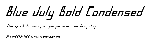 Blue July Bold Condensed.ttf