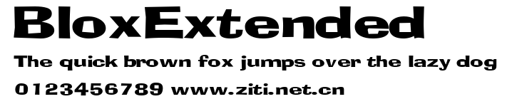BloxExtended.ttf字體轉換器圖片