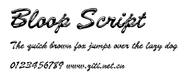 Bloop Script.ttf