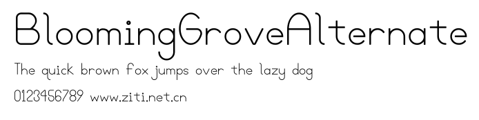 BloomingGroveAlternate.ttf