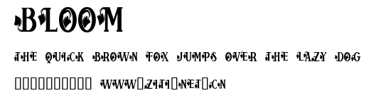 Bloom.ttf字體轉換器圖片