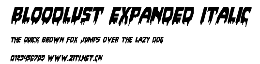 Bloodlust Expanded Italic.ttf