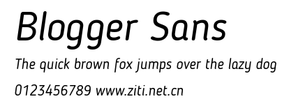 Blogger Sans.ttf字體轉換器圖片