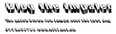 Blog the impaler.ttf