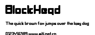 BlockHead.ttf
