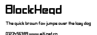 BlockHead.ttf