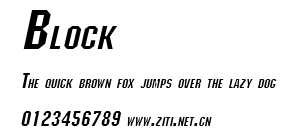 Block.ttf字體轉換器圖片