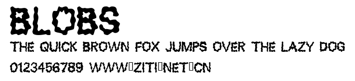 Blobs.ttf