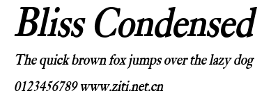 Bliss Condensed.ttf