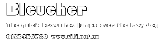 Bleucher.ttf