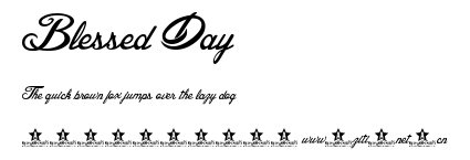 Blessed Day.ttf