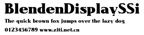 BlendenDisplaySSi.ttf