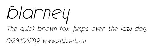 Blarney.ttf