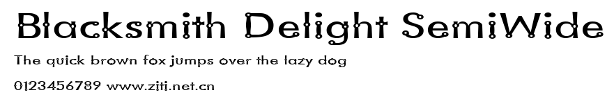 Blacksmith Delight SemiWide.ttf